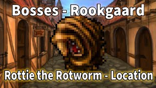 Tibia  Bosses on Rookgaard  Rottie the Rotworm 44 [upl. by Ardnosac]