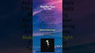 Tom Odell  Another Love Lyrics shorts [upl. by Egroeg]