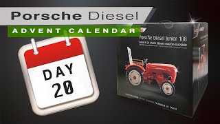 🚗🖌️ Building Porsche Diesel Tractor Advent Calendar Day 20  Revell Model kit [upl. by Elodea]