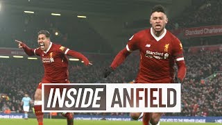 Inside Anfield Liverpool 43 Man City  Unseen tunnel cam from sevengoal thriller [upl. by Hgielsa305]