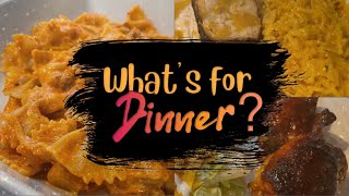 What’s for Dinner Dinner ideas using what you have  family friendly meals  pantry clean out [upl. by Ahsea43]