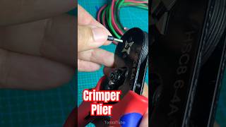 How to Use a Crimper Plier Square crimpingtool pliers [upl. by Doreg]