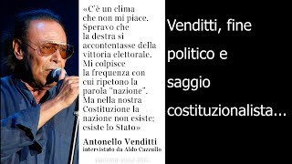 Venditti e la Costituzione [upl. by Anny]