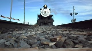 Strasburg Railroad Steam Train Runs Over My Camera Twice [upl. by Favianus]