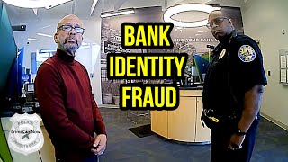 Bank Scam Identity Fraudster Busted in Action [upl. by Buskirk498]