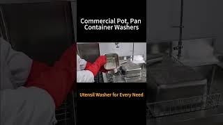 What Utensil Washer Can Washing Every Restaurant Container [upl. by Leunamnauj]