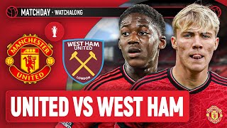 Manchester United 30 West Ham  LIVE STREAM Premier League WatchAlong [upl. by Mickie]