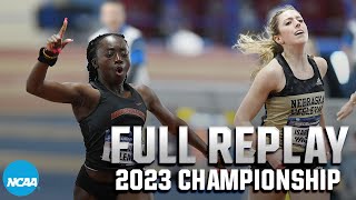 2023 NCAA DIII indoor track amp field championship Day two full replay [upl. by Ulah]