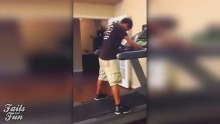 Treadmill Fail Compilation  Ultimate Fail Compilation 2016 [upl. by Janicki263]