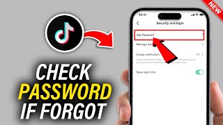 How to check my tiktok password mobile IF Forgot [upl. by Christa459]