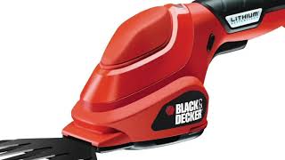 🏆 BlackDecker GSL200 QW Cesoia a batteria al litio – Informazioni [upl. by Nnylatsyrk]