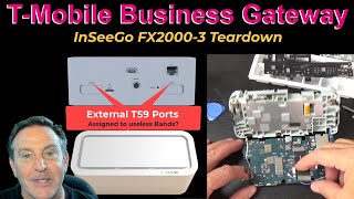 🔴TMobile 5G Router Teardown to reroute the External Antenna Connectors on InSeeGo FX20003 Business [upl. by Sidonia337]