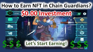 Chain Guardians New NFT Games I Blockchain l Play to Earn I CGC and CGG tokens Tagalog [upl. by Ddart]