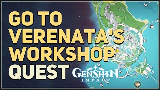 Go to Verenatas workshop Genshin Impact [upl. by Anglo]