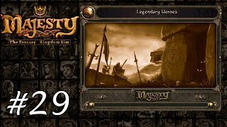 Majesty Gold HD  Playthrough 29  Legendary Heroes [upl. by Nilra]