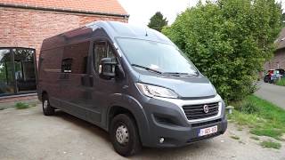 INTRO ombouw PROJECT fiat Ducato lichte vracht naar CAMPER VAN [upl. by Perl7]