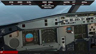 X PLANE 11 JARDESIGN A330200  Full Flight from EIDW  KSEA Flying Fun [upl. by Laram]