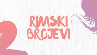 Rimski brojevi do 12 [upl. by Blane]