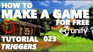 Unity Tutorial For Beginners  How To Make A Game  Part 023  Triggers [upl. by Joane]