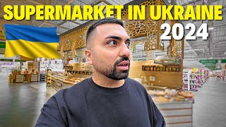 UKRAINE Supermarket Tour  PRICES in 2024 During WAR 🇺🇦 [upl. by Nosnor644]