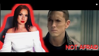 Eminem  Not Afraid First Time Reaction [upl. by Asirram259]