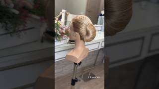 Hair idea ❤️ hairdo прическинадлинныеволосы пучок прическа свадебнаяприческа hair hairstyle [upl. by Ecnav829]