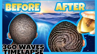 360 WAVES TIMELAPSE 4 MONTHS [upl. by Noyad]