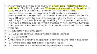 USMLE STEP 1 SAMPLE QUESTION 2 [upl. by Nnylahs]