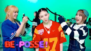 YOUNG POSSE 영파씨 ATE THAT MV Behind The Scenes ⎮BE POSSE [upl. by Curtice]