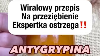 Przepis na antygrypinę uważaj [upl. by Anaib]