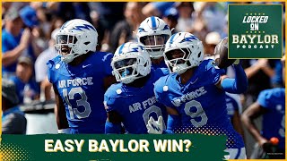 Is Air Force The PERFECT Bounce Back Game For Baylor Football After Utah Loss [upl. by Nossila]