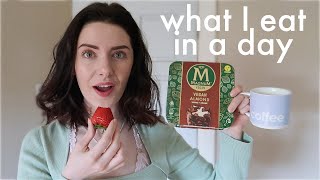 What I Eat In A Day IN LOCKDOWN  Food Diary Friday  Melanie Murphy ad [upl. by Maillw]