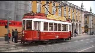 Eléctrico de Lisboa  Die Straßenbahn von Lissabon [upl. by Oibesue]