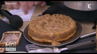 RECETTE  Tatin de boudin blanc de Rethel aux pommes Par Jacky Louazé [upl. by Eimirej905]