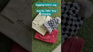 Trending Jeggings pair with full sleeves Tshirts and get a free cap trending free jaishreeraam [upl. by Koller]