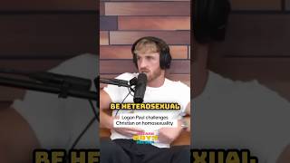 Logan Paul challenges Christian on homosexuality shorts [upl. by Diamond]