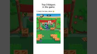 Top 3 Edgars in the game 💀 brawlstars brawlstarsedit [upl. by Ardnaxela]