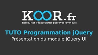 TUTO jQuery  Présentation du module jQuery UI [upl. by Costanza681]