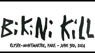 Bikini Kill  ÉlyséeMontmartre Paris  June 3rd 2024 [upl. by Lamson58]