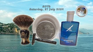 SOTD s334  Saponificio Varesino  Morado  Frank Shaving “Bear” 2454 Badger  Karve Overlander [upl. by Rediah]