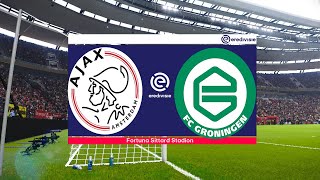 ⚽ Ajax Amsterdam vs FC Groningen ⚽  Eredivisie 10052024  Fifa [upl. by Asilrahc]