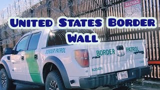 Calexico California Border with Mexicali Mexico walking along the Border 🧱 Wall PART1 [upl. by Athal]