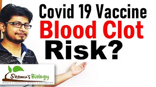 Covid 19 vaccine blood clot risk  Astrazeneca vaccine side effects [upl. by Toomay]