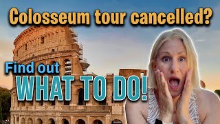 Colosseum Tour Cancelled In 2024 Heres Why And What You Can Do [upl. by Aidin774]