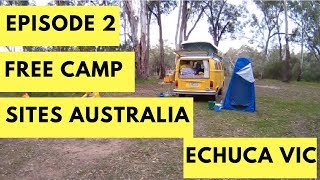 Free Camp Sites Australia Echuca Episode 2 [upl. by Nosnah]