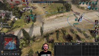 Company of Heroes 3  2v2 Pachino Ackerland  Ne Menge Infanterie und Sniper [upl. by Htabazile]