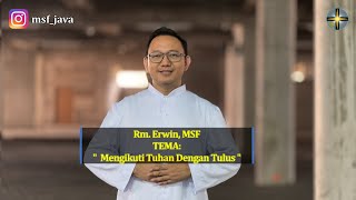 Mengikuti Tuhan Dengan Tulus  Rhema 250724 [upl. by Samid]