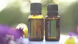 Uleiurile esentiale OREGANO si MELALEUCA Tea Tree  antibiotice naturale  de la doTERRA [upl. by Sup]