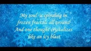 Let It Go  Frozen lyrics FULL SONG [upl. by Haerr]