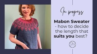 Check out Deb’s Mabon Sweater progress [upl. by Yobybab]